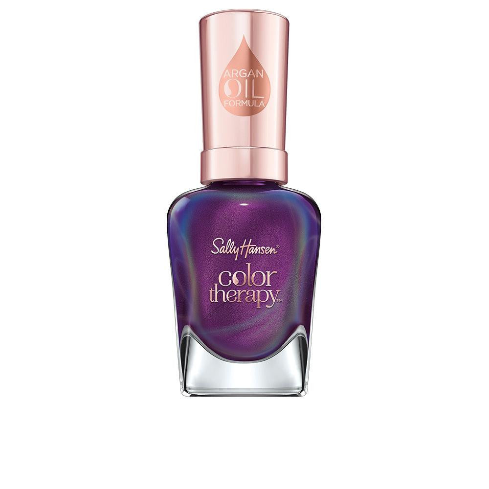 SALLY HANSEN-COLOR THERAPY SHEER color and care polish 402 Plum Euphoria 147 ml-DrShampoo - Perfumaria e Cosmética