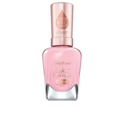 SALLY HANSEN-COLOR THERAPY SHEER polish color and care 537 Tulle Much 147 ml-DrShampoo - Perfumaria e Cosmética