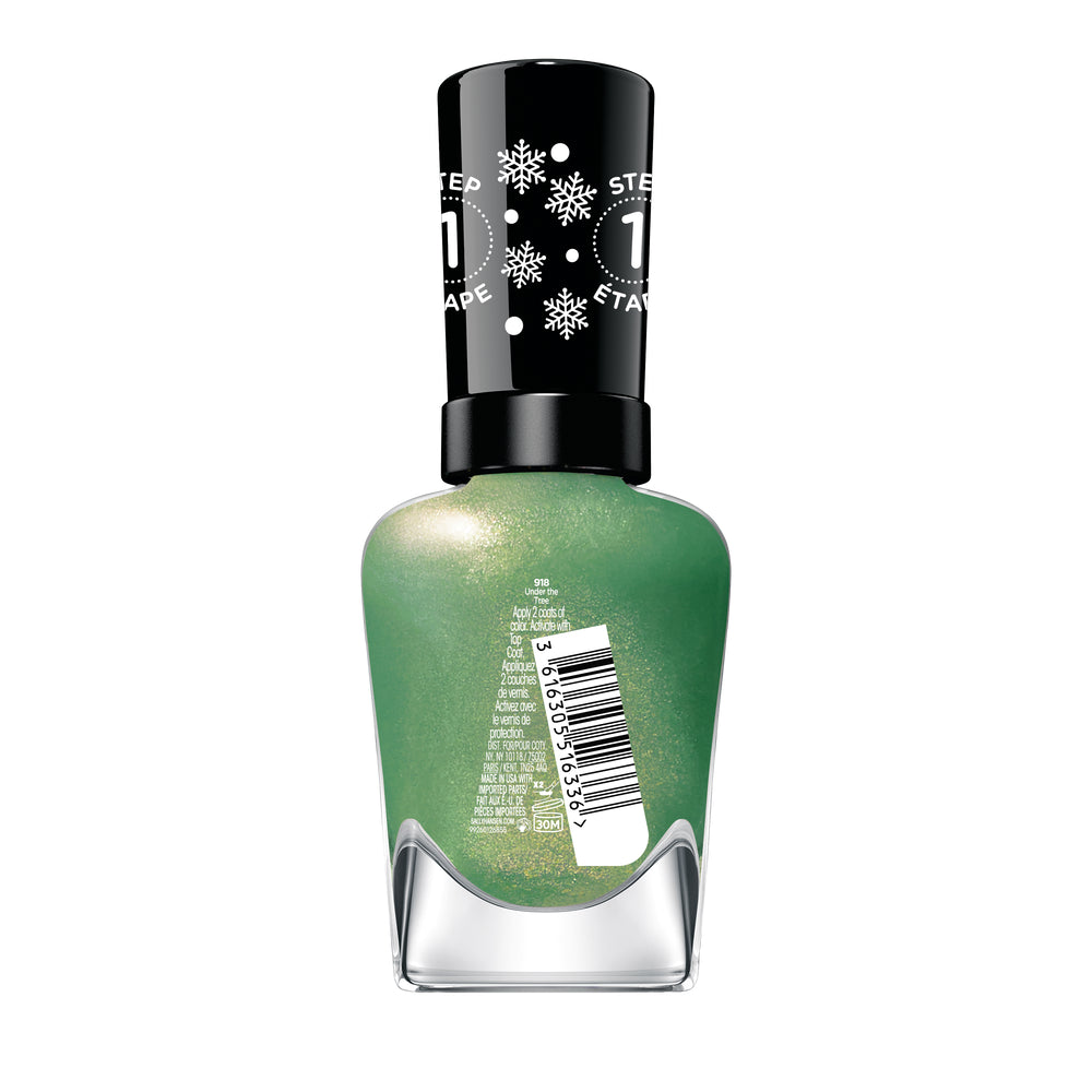 SALLY HANSEN-ESMALTE DE UNHAS MIRACLE GEL HOLIDAY 918 Under The Tree 917 ml.-DrShampoo - Perfumaria e Cosmética