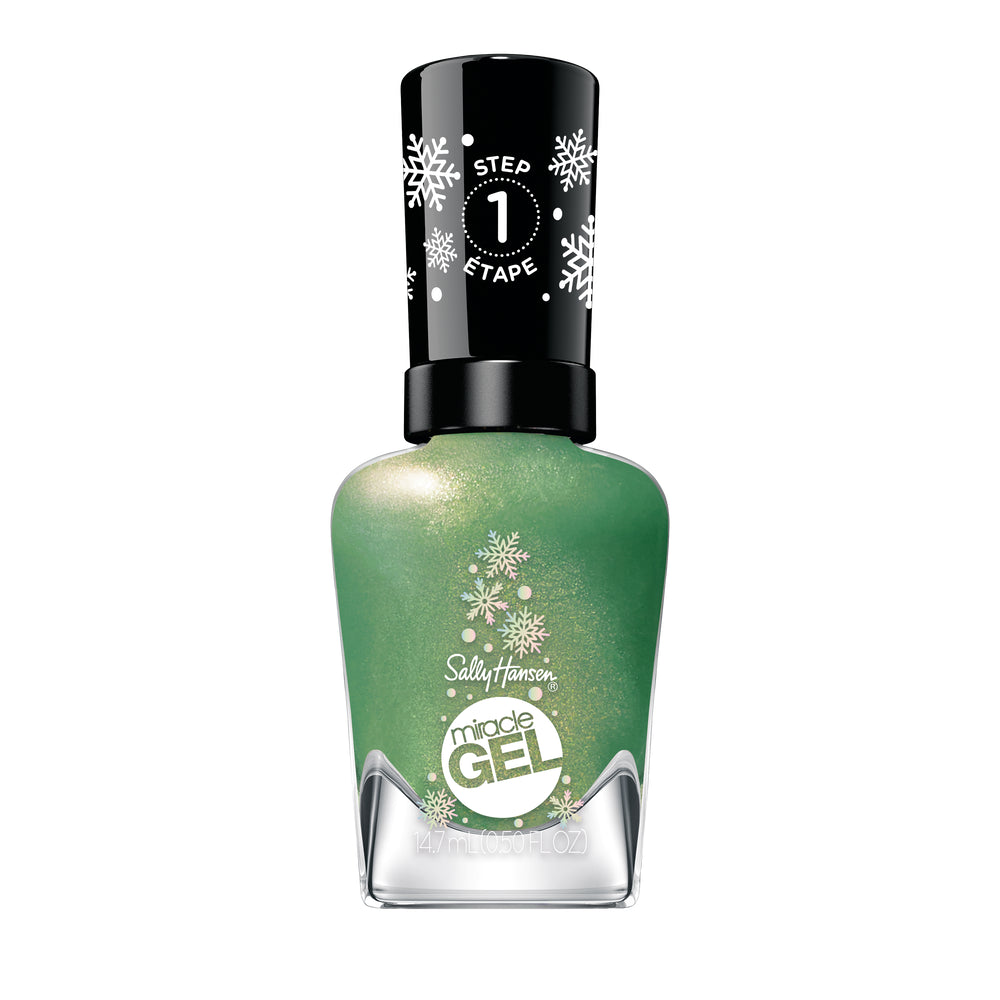 SALLY HANSEN-ESMALTE DE UNHAS MIRACLE GEL HOLIDAY 918 Under The Tree 917 ml.-DrShampoo - Perfumaria e Cosmética