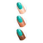 SALLY HANSEN-INSTA-DRI CHROME color de uñas #121-Aquamarin Aura 9 ml-DrShampoo - Perfumaria e Cosmética