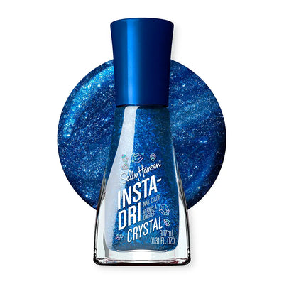 SALLY HANSEN-INSTA-DRI CHROME color de uñas #123-Cpbalt Blue 9 ml-DrShampoo - Perfumaria e Cosmética