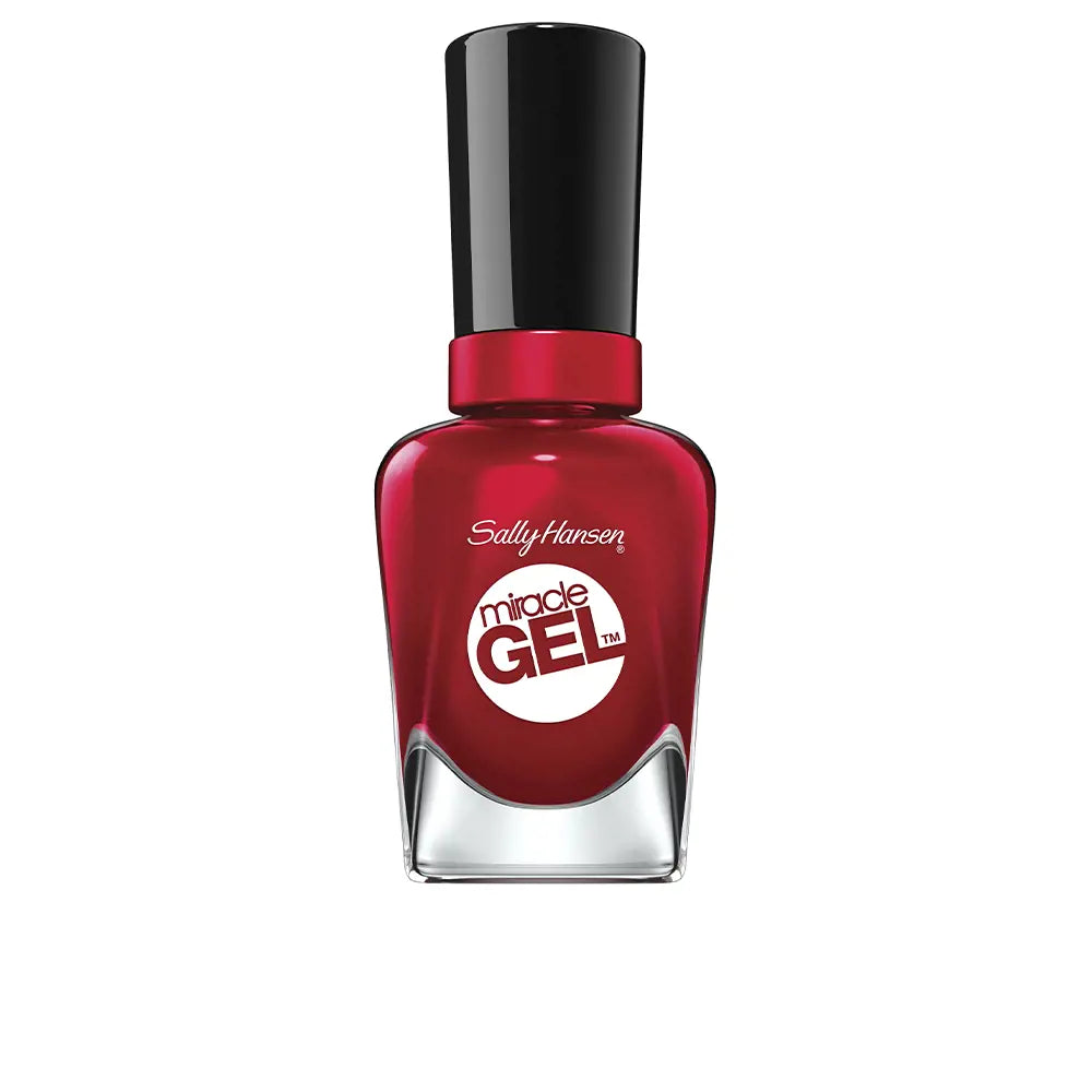 SALLY HANSEN-MIRACLE GEL 680 vermelho rapsódia 147 ml-DrShampoo - Perfumaria e Cosmética