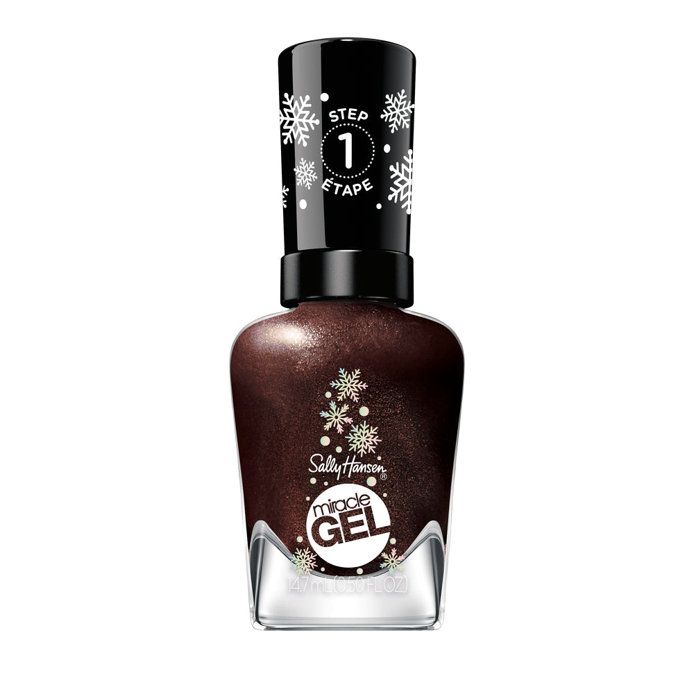 SALLY HANSEN-MIRACLE GEL HOLIDAY Esmalte 922 Hot Cocoa Cuddles 917 ml.-DrShampoo - Perfumaria e Cosmética