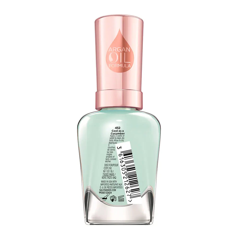 SALLY HANSEN-TERAPIA DE CORES esmalte de cor e cuidado 452 Fresco como um pepino 147 ml.-DrShampoo - Perfumaria e Cosmética