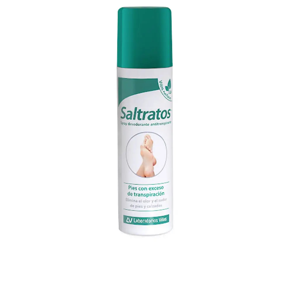 SALTRATOS-Spray desodorante antitranspirante SALTRATOS PÉS COM EXCESSO DE TRANSPIRAÇÃO 150 ml-DrShampoo - Perfumaria e Cosmética