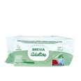 BREVIA toalhetes adulto com loção de limpeza 30x20 cm 60 ud