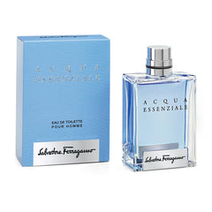 SALVATORE FERRAGAMO-ACQUA ESSENZIALE POUR HOMME edt vapor 100ml-DrShampoo - Perfumaria e Cosmética