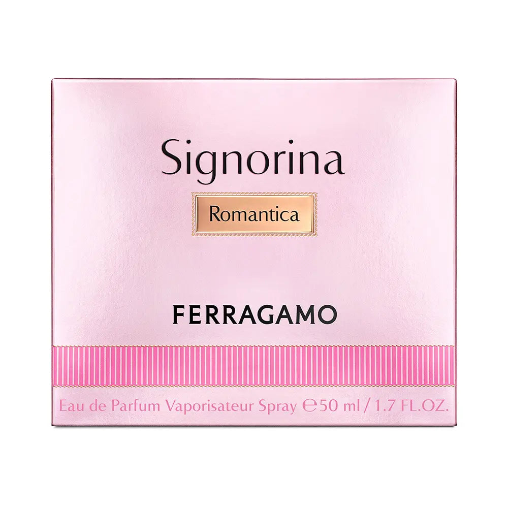 SALVATORE FERRAGAMO-SIGNORINA ROMANTICA eau de parfum spray 50 ml-DrShampoo - Perfumaria e Cosmética