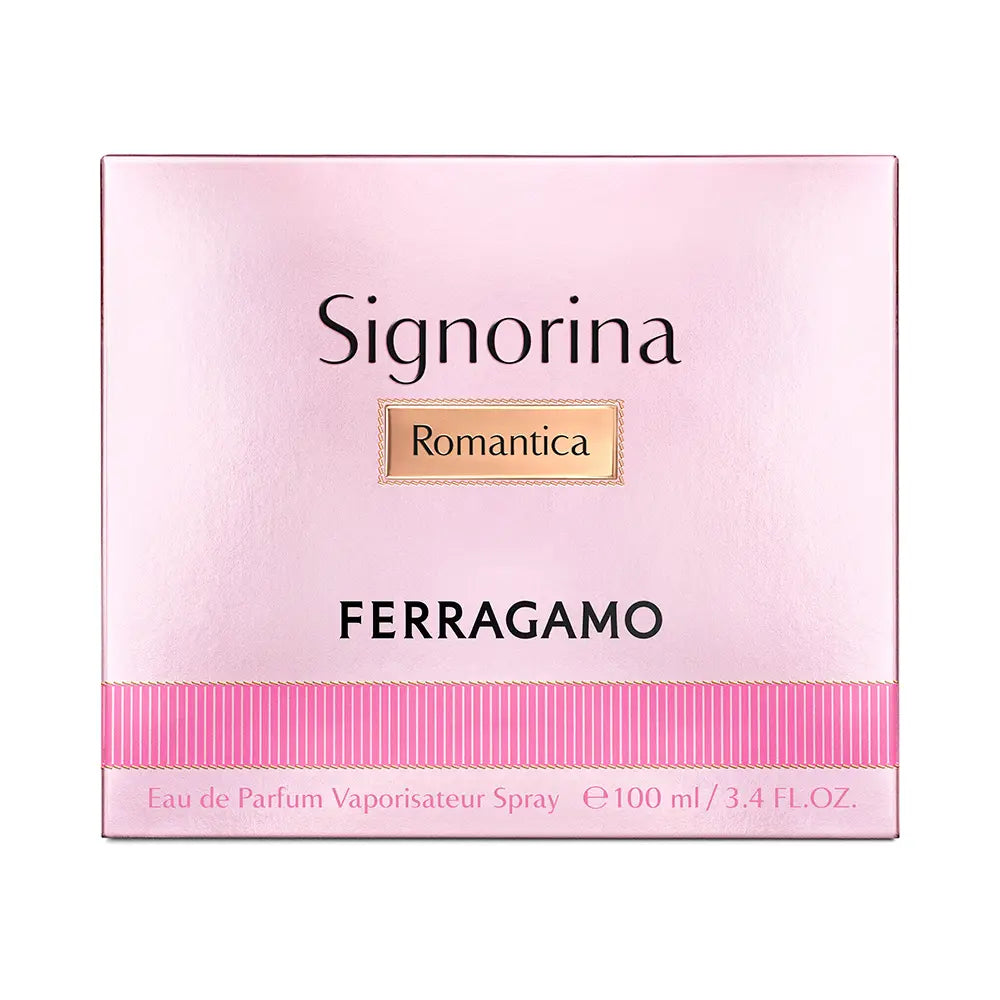 SALVATORE FERRAGAMO-SIGNORINA ROMANTICA eau de parfum vaporizar 100 ml-DrShampoo - Perfumaria e Cosmética