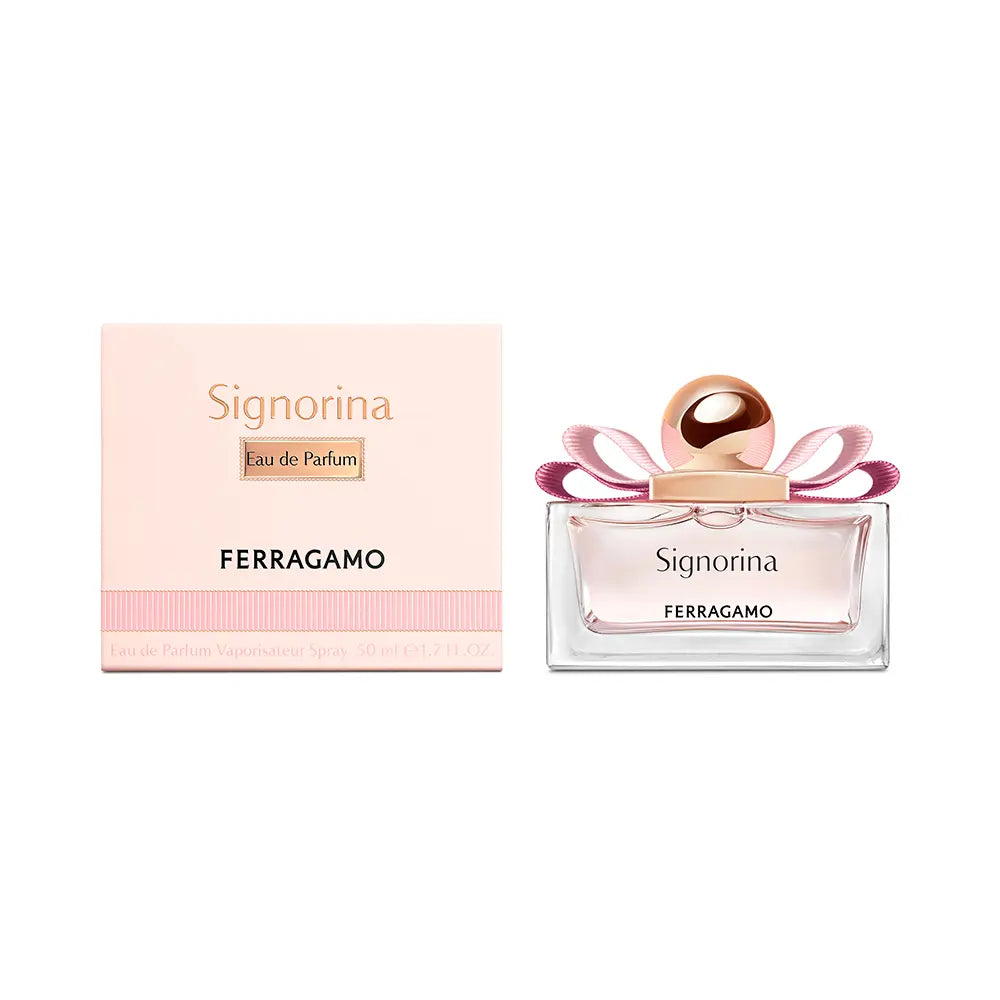 SALVATORE FERRAGAMO-SIGNORINA edp vapor 50 ml.-DrShampoo - Perfumaria e Cosmética