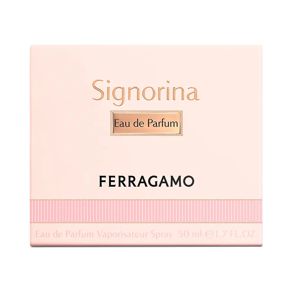 SALVATORE FERRAGAMO-SIGNORINA edp vapor 50 ml.-DrShampoo - Perfumaria e Cosmética