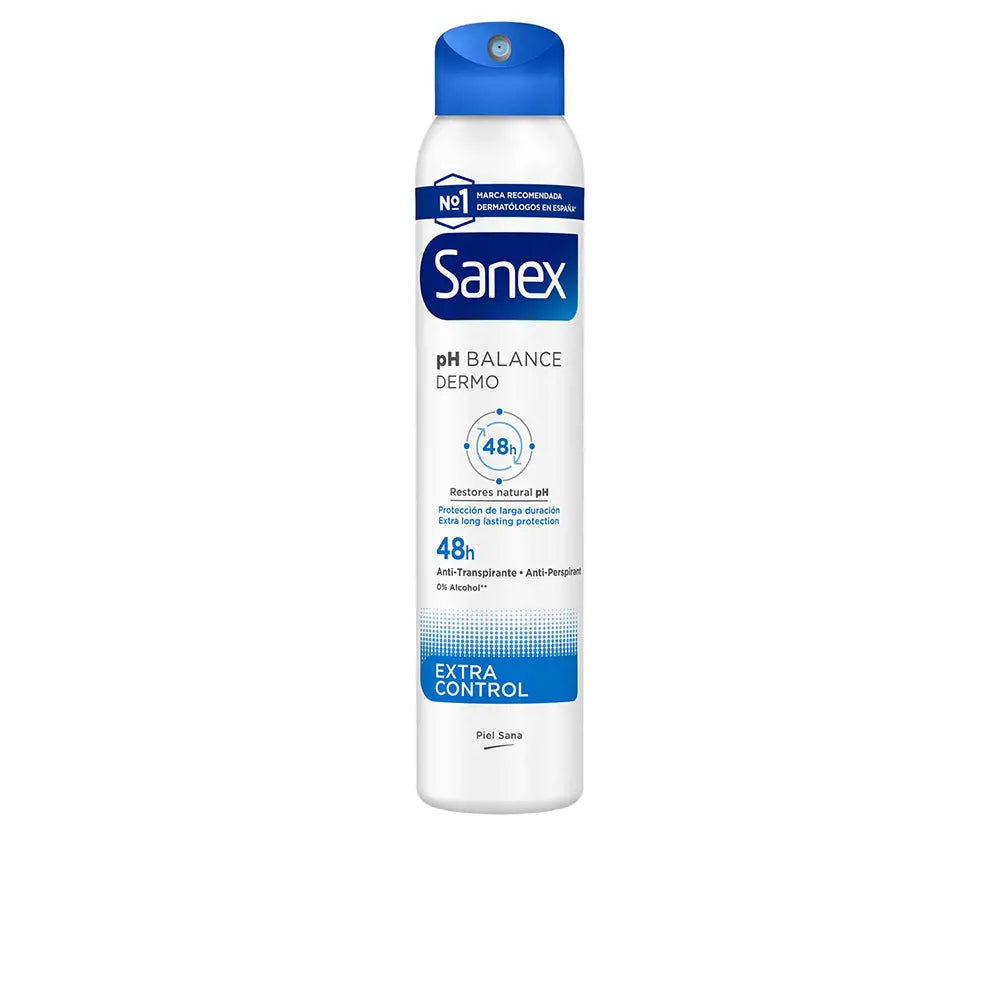 SANEX-DERMO EXTRA-CONTROL anti-transpirant spray-DrShampoo - Perfumaria e Cosmética