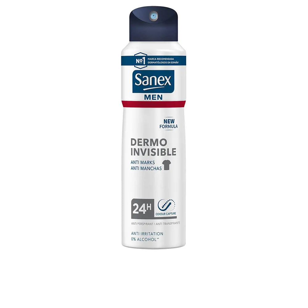 SANEX-MEN DERMO INVISIBLE deo vaporizador-DrShampoo - Perfumaria e Cosmética