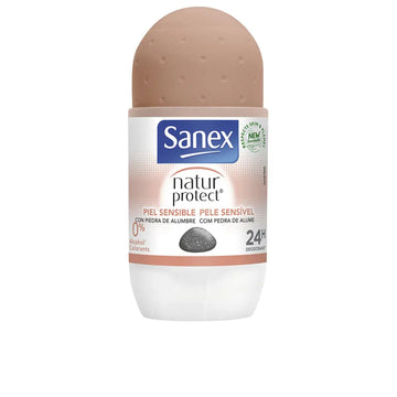 SANEX-NATUR PROTECT 0% piedra alumbre deo roll-on sensible-DrShampoo - Perfumaria e Cosmética Imagem principal do produto