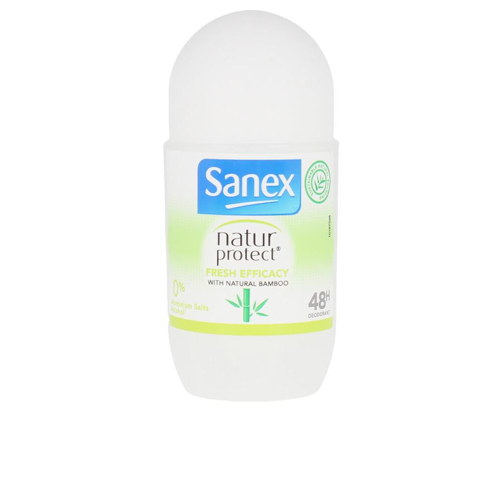 SANEX-NATUR PROTECT Deo roll-on 0% bambu fresco 50 ml-DrShampoo - Perfumaria e Cosmética