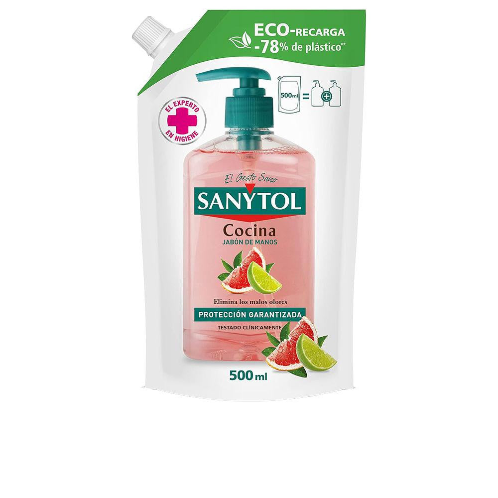 SANYTOL-SANYTOL REPLACEMENT ECO antibacterial kitchen soap 500 ml-DrShampoo - Perfumaria e Cosmética