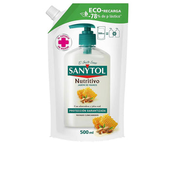 SANYTOL-SANYTOL REPLACEMENT ECO nourishing antibacterial soap 500 ml-DrShampoo - Perfumaria e Cosmética Image principale du produit