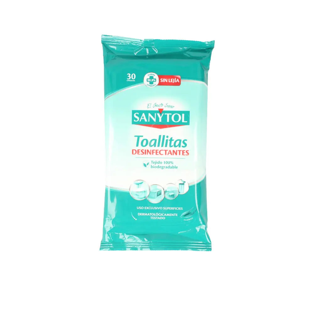 SANYTOL-Toalhetes desinfetantes SANYTOL 24 unidades-DrShampoo - Perfumaria e Cosmética