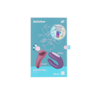 SATISFYER-Conjunto SATISFYER PARTNER BOX 2 peças.-DrShampoo - Perfumaria e Cosmética