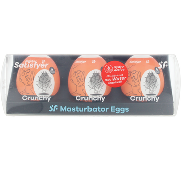 SATISFYER-Conjunto de 3 peças SATISFYER Masturbating Eggs Crunchy.-DrShampoo - Perfumaria e Cosmética Imagem principal do produto