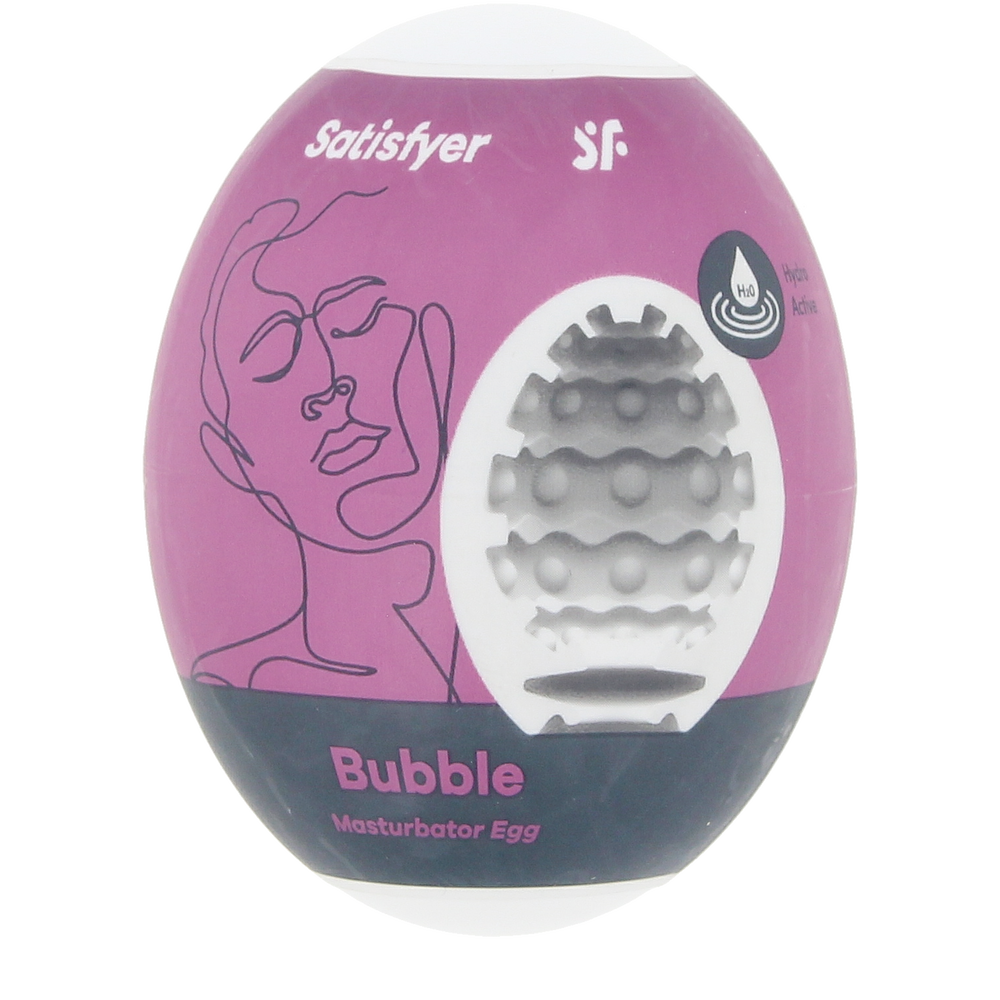 SATISFYER-OVO MASTURBATÓRIO SATISFYER BUBBLE 1 unidade.-DrShampoo - Perfumaria e Cosmética