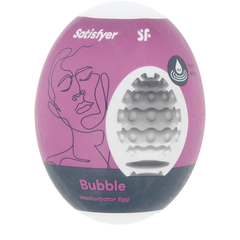 SATISFYER-OVO MASTURBATÓRIO SATISFYER BUBBLE 1 unidade.-DrShampoo - Perfumaria e Cosmética