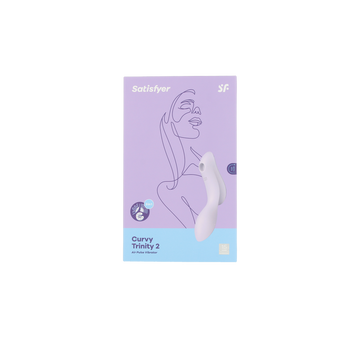 SATISFYER-SATISFYER CURVY TRINITY 2 violeta ar 1 un.-DrShampoo - Perfumaria e Cosmética Image principale du produit