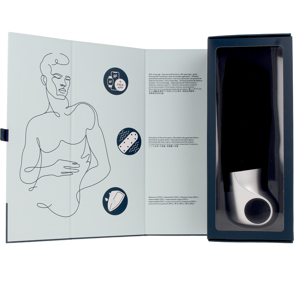 SATISFYER-SATISFYER POWER MASTURBATOR vibrador 1 un.-DrShampoo - Perfumaria e Cosmética