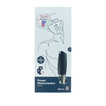 SATISFYER-SATISFYER POWER MASTURBATOR vibrador 1 un.-DrShampoo - Perfumaria e Cosmética Image principale du produit