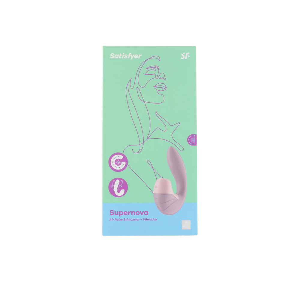 SATISFYER-SATISFYER SUPERNOVA old rose ventosa 1 un.-DrShampoo - Perfumaria e Cosmética