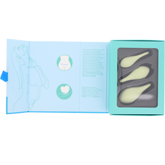 SATISFYER-SATISFYER YONI POWER 2 Bolas chinesas verde claro 3 un.-DrShampoo - Perfumaria e Cosmética