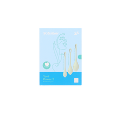 SATISFYER-SATISFYER YONI POWER 2 Bolas chinesas verde claro 3 un.-DrShampoo - Perfumaria e Cosmética