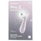 SATISFYER-STIMULADOR SATISFYER PRO 2 VIOLETA 1 UNIDADE-DrShampoo - Perfumaria e Cosmética