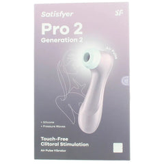 SATISFYER-STIMULADOR SATISFYER PRO 2 VIOLETA 1 UNIDADE-DrShampoo - Perfumaria e Cosmética