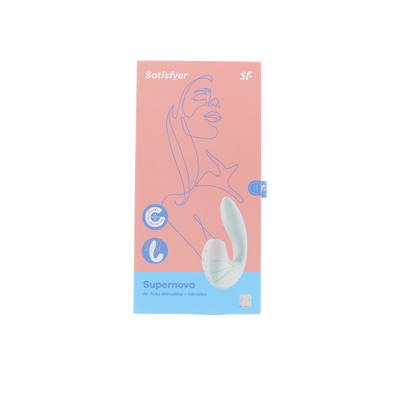 SATISFYER-VENTOSA SATISFYER SUPERNOVA branca 1 un.-DrShampoo - Perfumaria e Cosmética