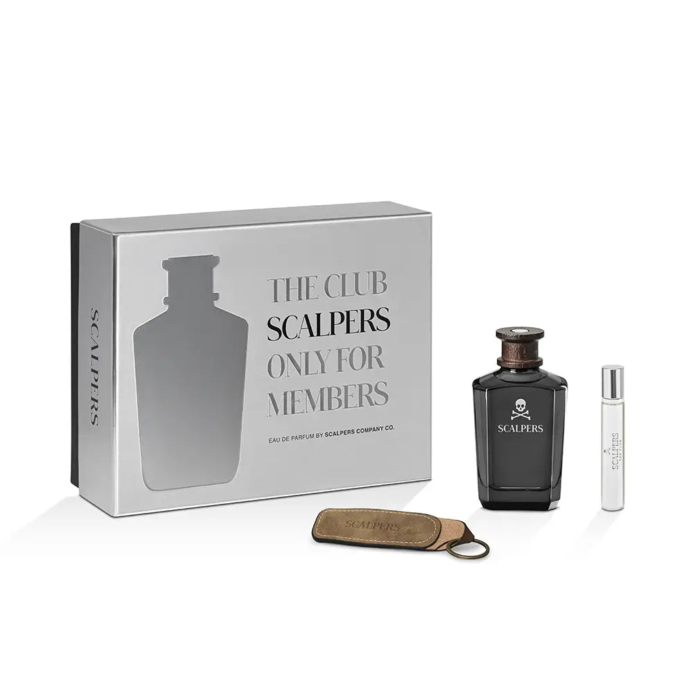 SCALPERS-THE CLUB ESTUCHE 3 pz.-DrShampoo - Perfumaria e Cosmética