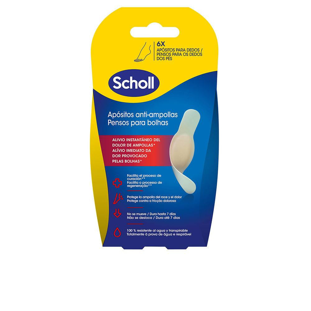 SCHOLL-Anti-blister dressings for fingers 6 units-DrShampoo - Perfumaria e Cosmética