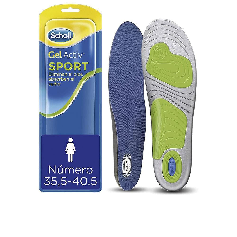 SCHOLL-GEL ACTIV SPORT women39s insoles cushioning and odor absorption Size 355 405 1 u-DrShampoo - Perfumaria e Cosmética