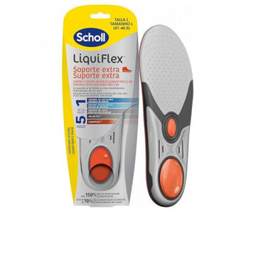 SCHOLL-LIQUIFLEX insoles reinforced support Size 41 465 1 u-DrShampoo - Perfumaria e Cosmética Main image