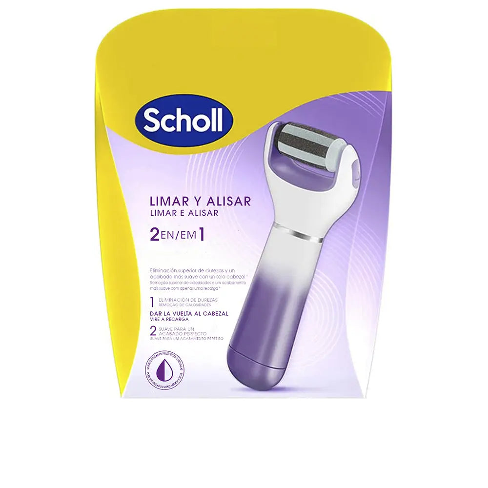 SCHOLL-Lixa elétrica para pés EXPERT CARE 2 em 1 1 unid.-DrShampoo - Perfumaria e Cosmética