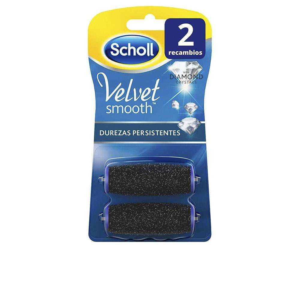 SCHOLL-VELVET SMOOTH file for persistent calluses refill 2 units-DrShampoo - Perfumaria e Cosmética