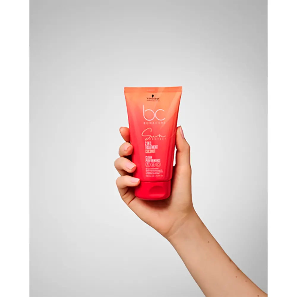 SCHWARZKOPF-BC BONACURE proteção solar tratamento 2 em 1 150 ml.-DrShampoo - Perfumaria e Cosmética