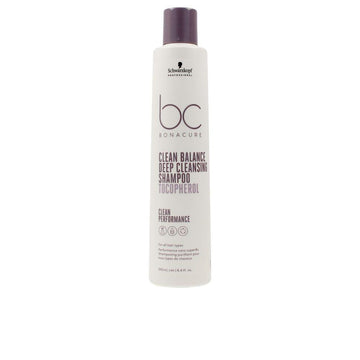 SCHWARZKOPF-BC CLEAN BALANCE champô de limpeza profunda 250 ml-DrShampoo - Perfumaria e Cosmética Imagen principal del producto