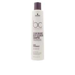 SCHWARZKOPF-BC CLEAN BALANCE shampoo de limpeza profunda 250 ml.-DrShampoo - Perfumaria e Cosmética