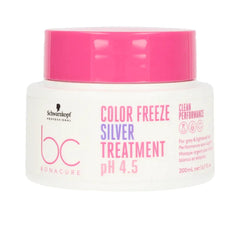 SCHWARZKOPF-BC COLOR FREEZE prata tratamento 200 ml-DrShampoo - Perfumaria e Cosmética