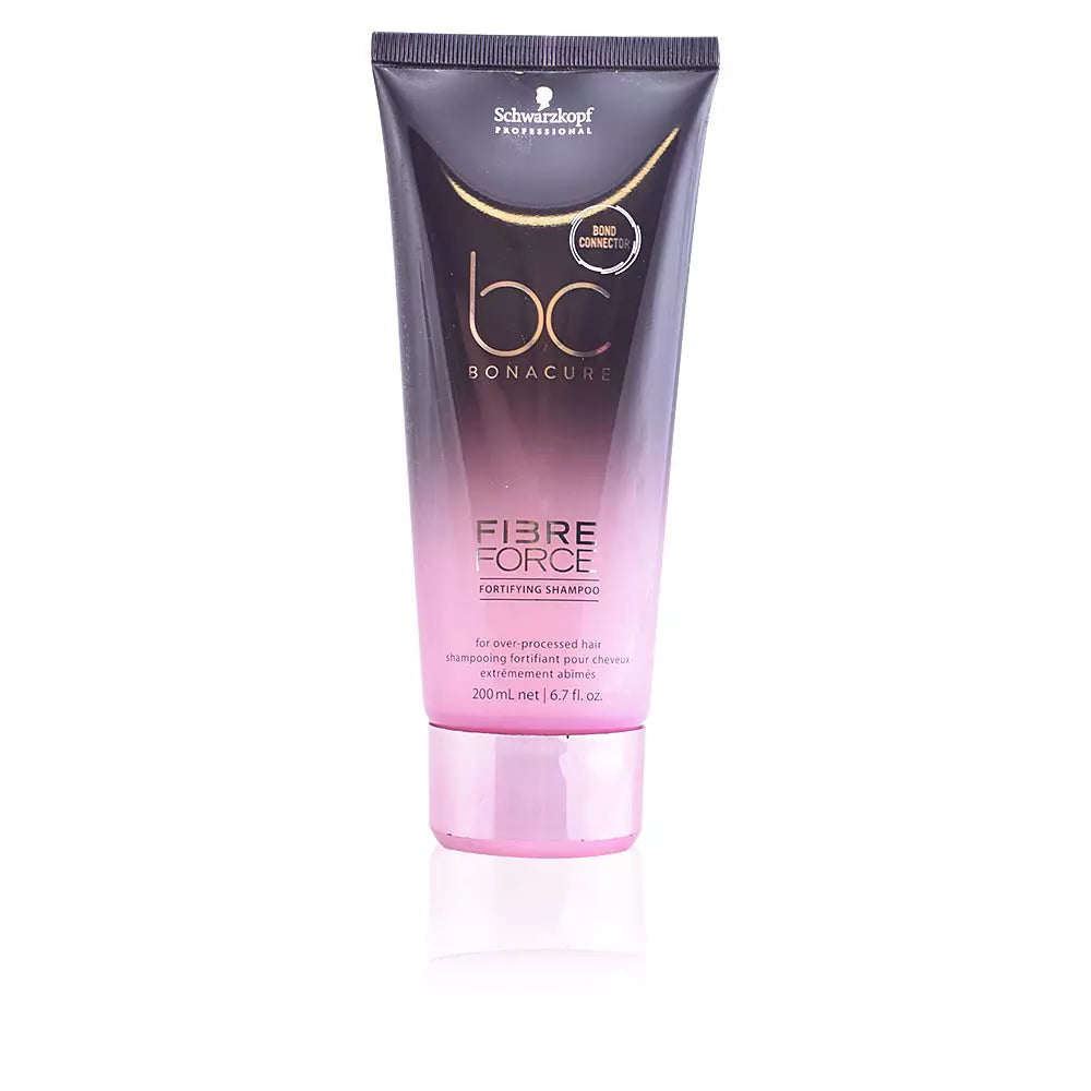 SCHWARZKOPF-BC FIBER FORCE champô fortificante 200 ml-DrShampoo - Perfumaria e Cosmética