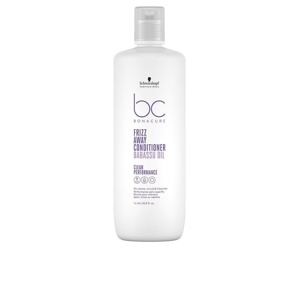 SCHWARZKOPF-BC FRIZZ AWAY conditioner 1000 ml-DrShampoo - Perfumaria e Cosmética