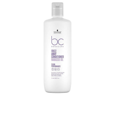 SCHWARZKOPF-BC FRIZZ AWAY conditioner 1000 ml-DrShampoo - Perfumaria e Cosmética