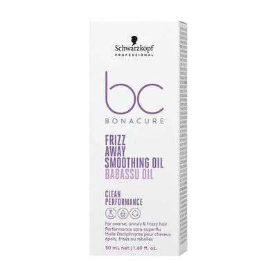 SCHWARZKOPF-BC FRIZZ AWAY smoothing oil 50 ml-DrShampoo - Perfumaria e Cosmética